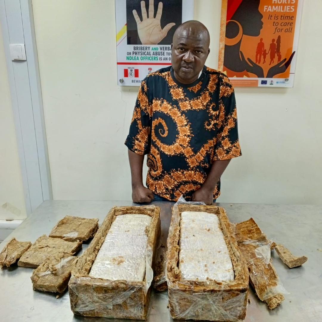 NDLEA intercepts N6.2bn worth of 'Jihadi drug' in Ghana soap, opioids at Lagos airport
