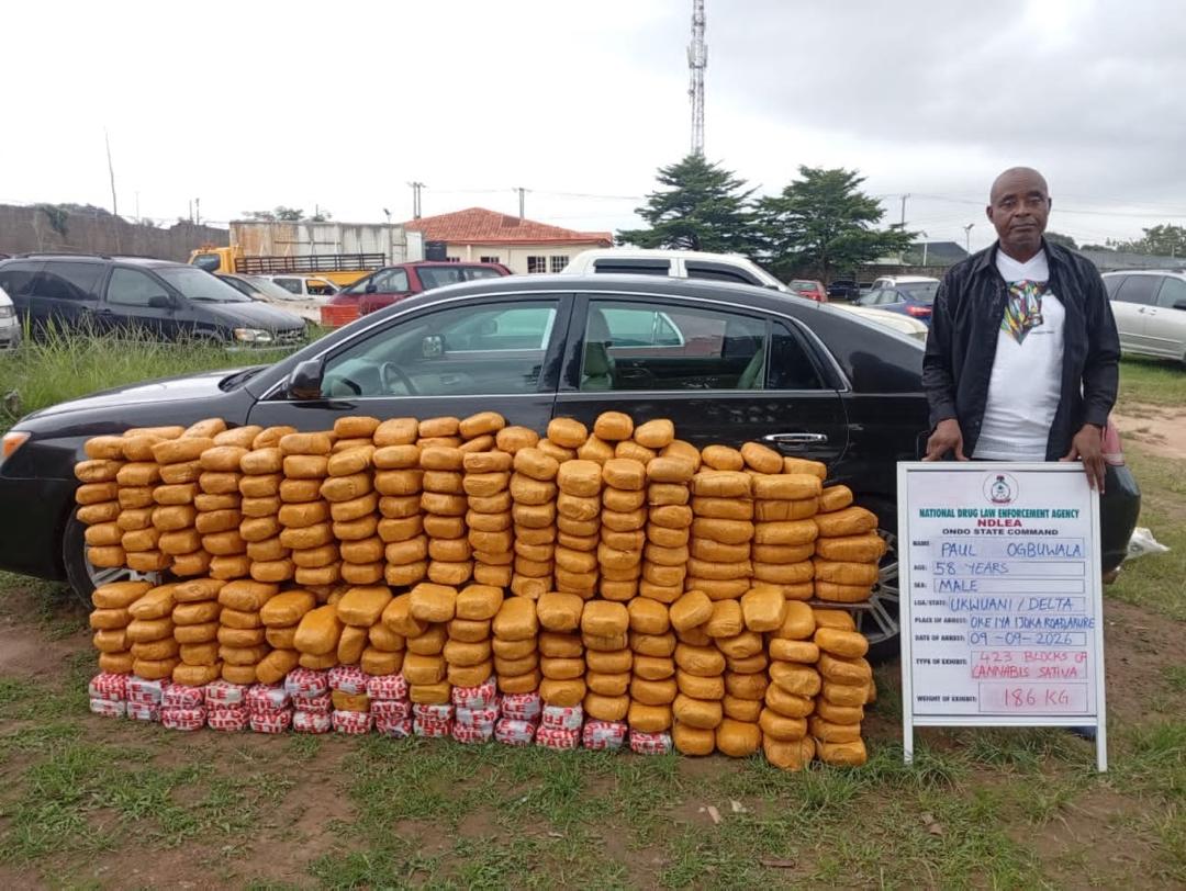 NDLEA intercepts colos shipments from UK, uncovers opioids in loaves of bread, speakers